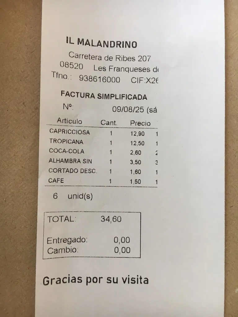 toni toni_Pizzeria Il Malandrino_Franqueses del Vallès Les_review