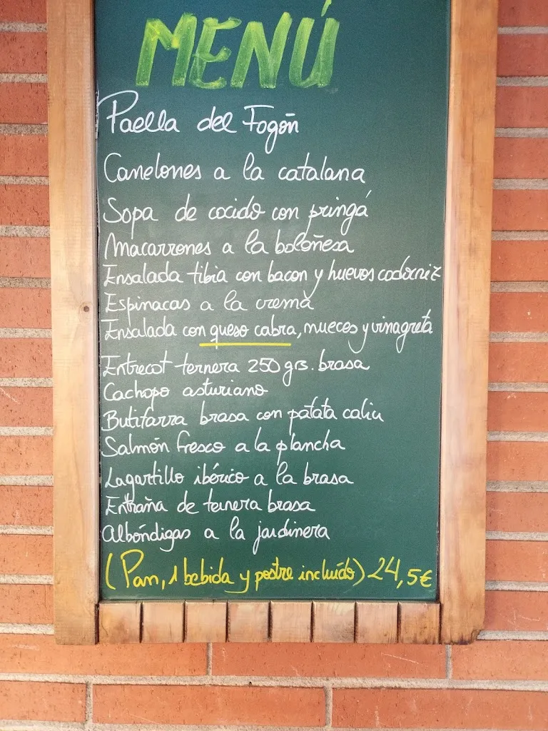 Menu_Restaurant El Fogón_Franqueses del Vallès Les_image_1