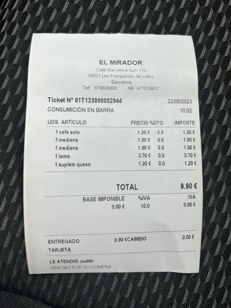 Kalss 21 _El Mirador · Cafeteria Forn de Pa_Franqueses del Vallès Les_review