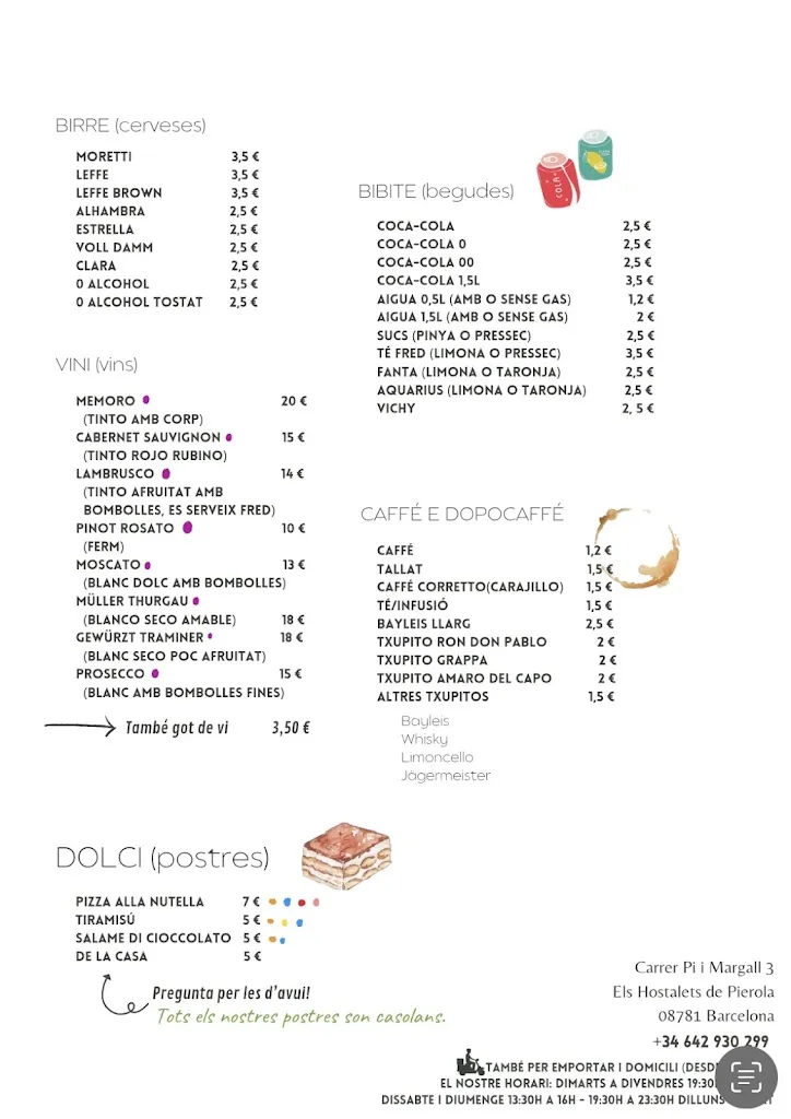 Menu_Vero Gusto Pizza i Mes_Hostalets de Pierola Els_image_2