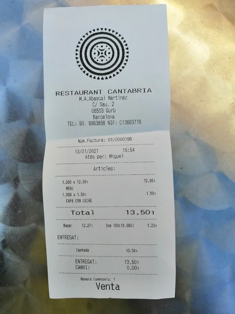 Pedro Rodriguez_Bar Restaurant Cantabria_Gurb_review