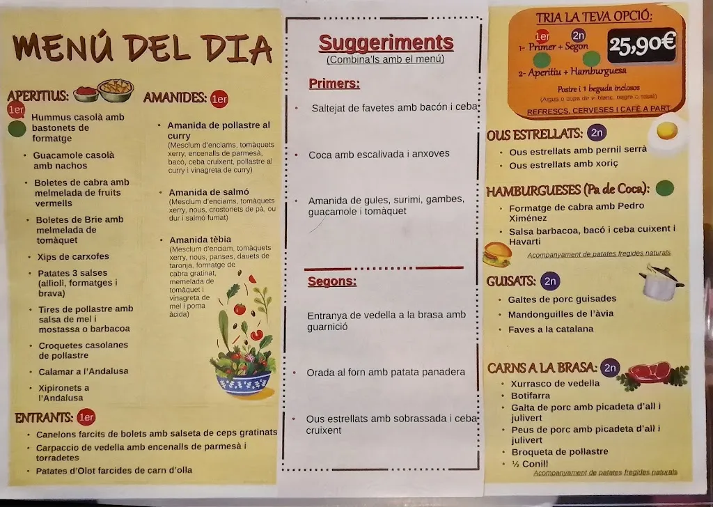 Menu_Restaurant El Refugi de Vic_Gurb_image_1