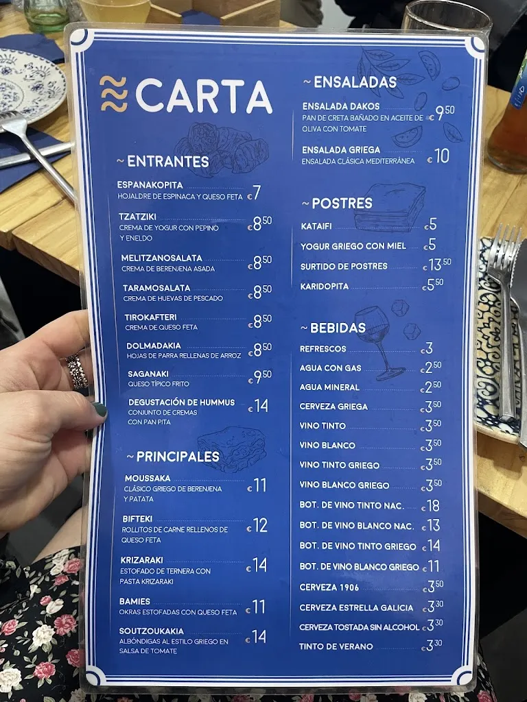 Menu_Zorba RESTAURANTE GRIEGO MADRID_Jorba_image_1
