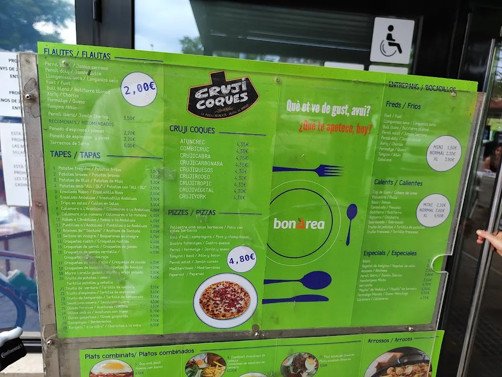 Menu_bonÀrea restaurant Jorba_Jorba_image_3