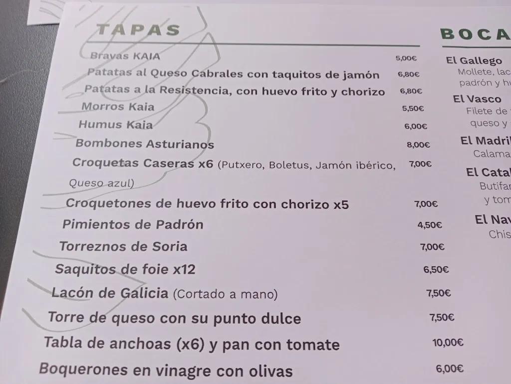 Menu_Kaia Lounge | Restaurant a Lliçà d'Amunt_Lliçà dAmunt_immagine_1