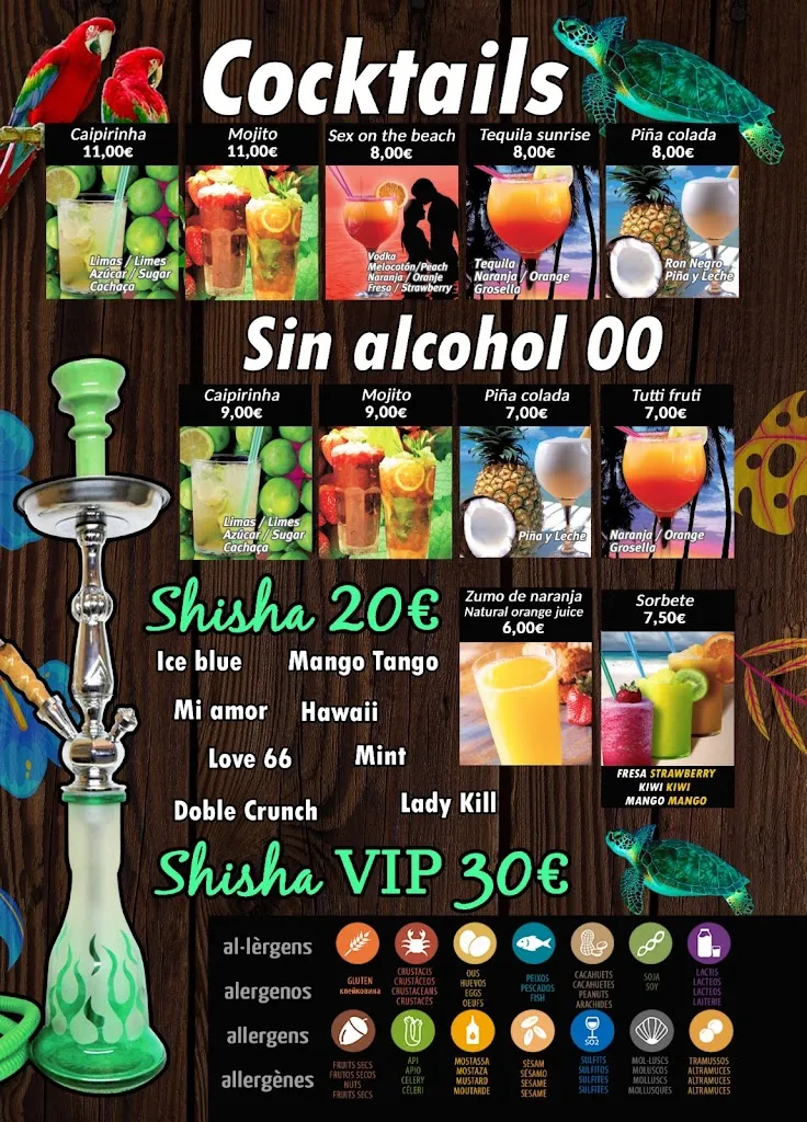 Menu_Restaurant Maui Beach Club_Malgrat de Mar_immagine_3