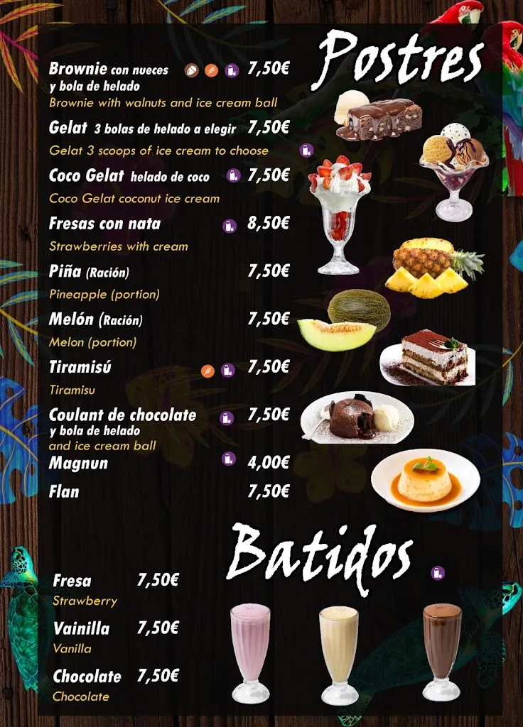 Menu_Restaurant Maui Beach Club_Malgrat de Mar_immagine_4