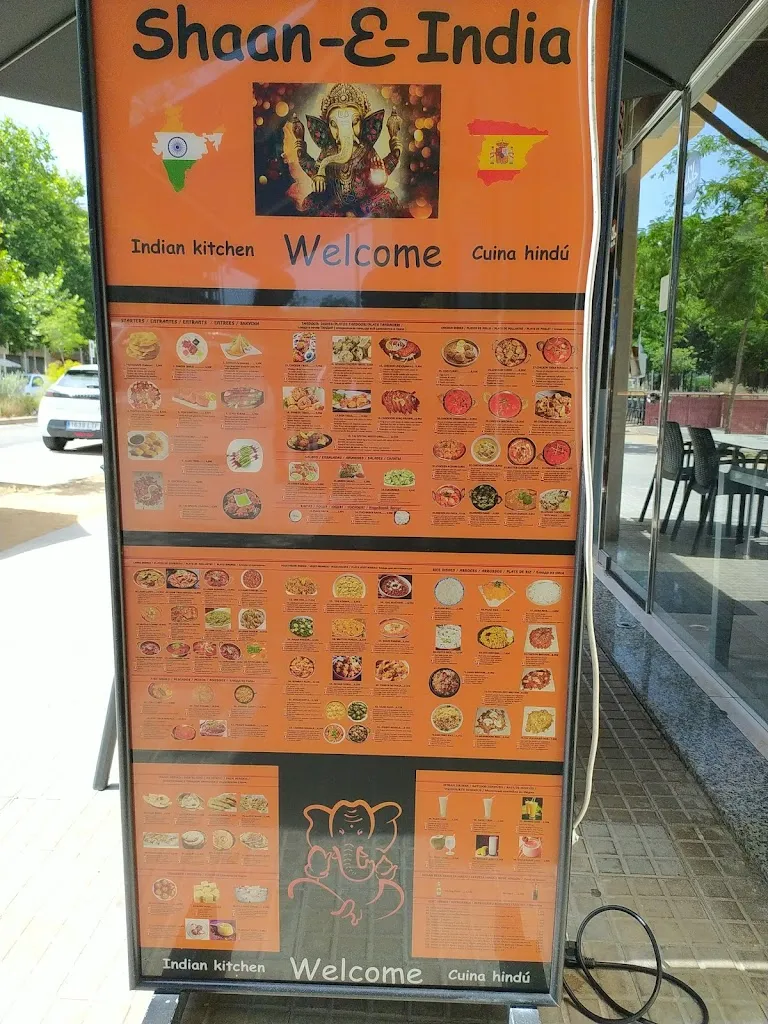 Menu_SHAAN-E-INDIA Indian Kitchen_Malgrat de Mar_image_3