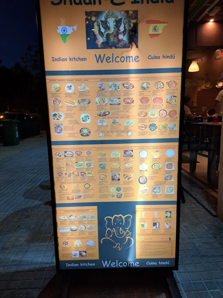 Menu_SHAAN-E-INDIA Indian Kitchen_Malgrat de Mar_image_4