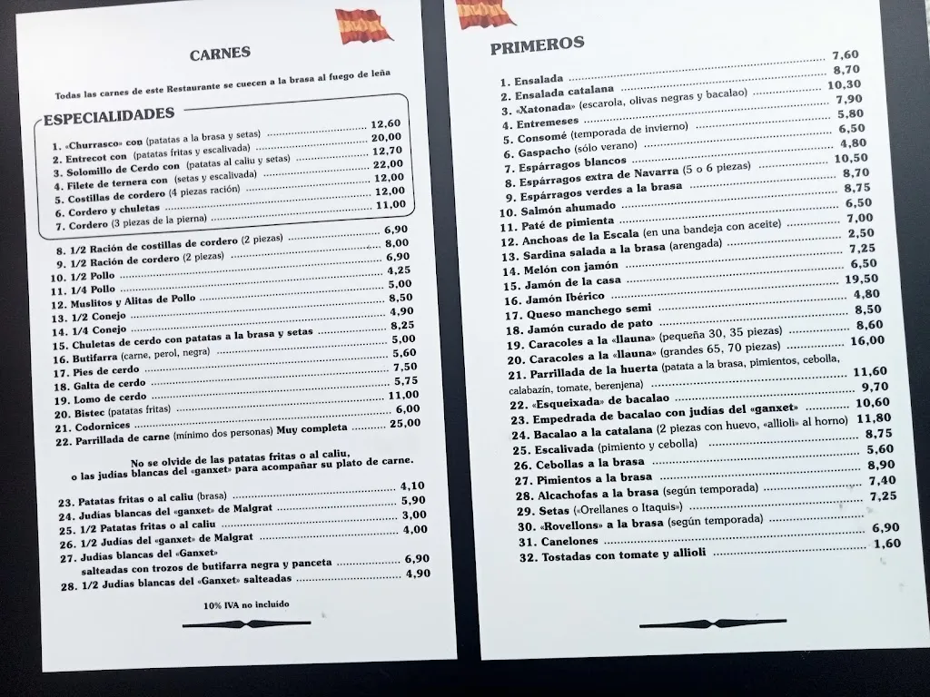 Menu_Restaurant El Cortijo_Malgrat de Mar_image_4