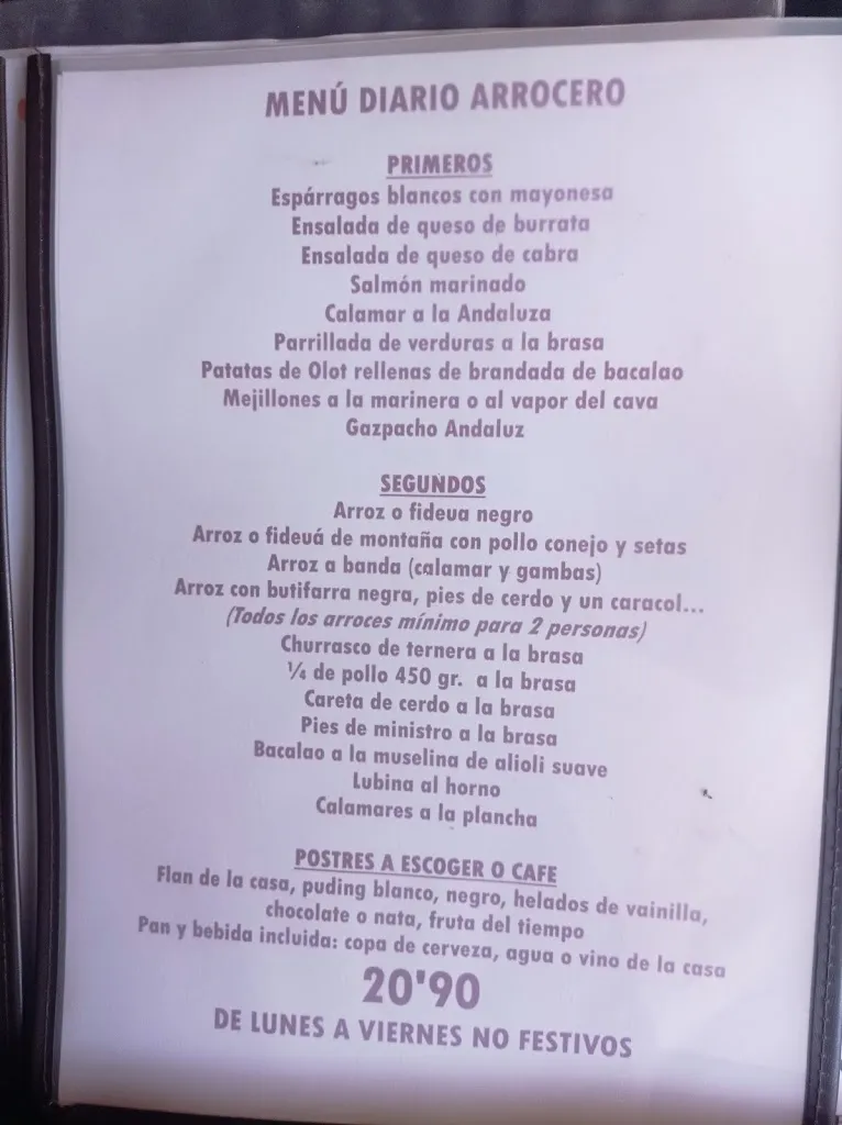 Menu_Restaurant Can Brasa N - II_Malgrat de Mar_image_2