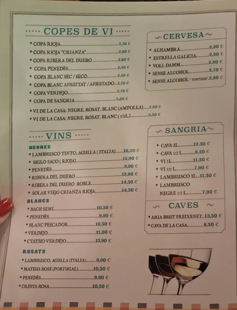 Menu_Restaurant Pizzeria Roma_Malgrat de Mar_image_1
