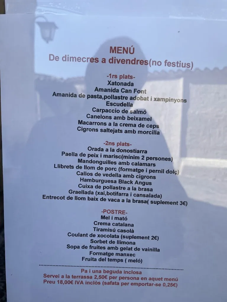 Menu_Masia Can Font_Marganell_image_2