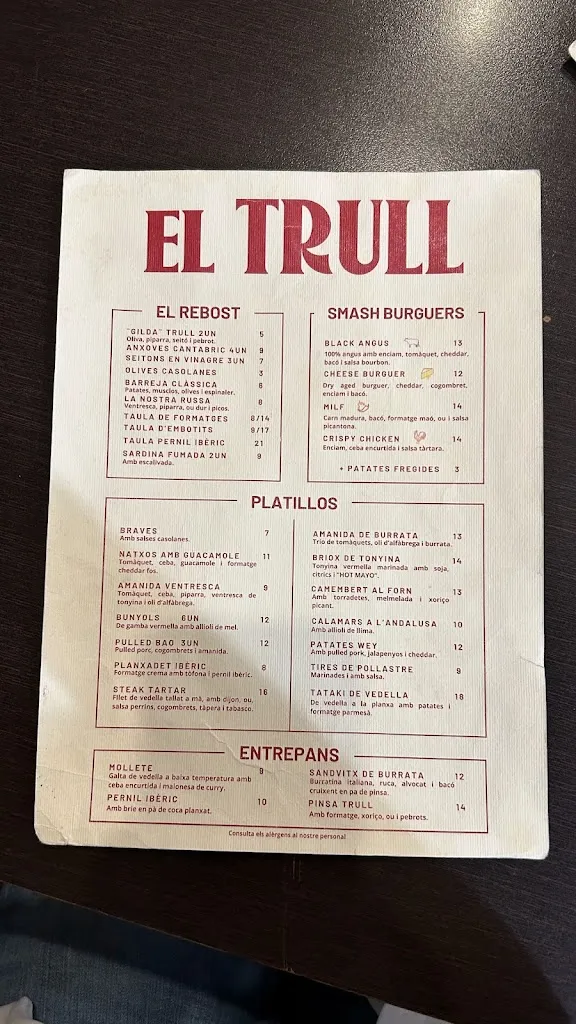 Menu_El Trull_Garriga La_image_2