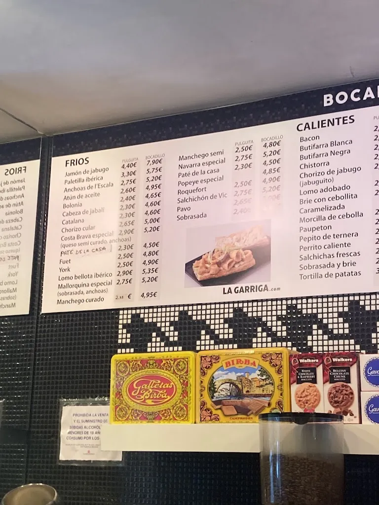 Menu_La Garriga_Garriga La_image_2
