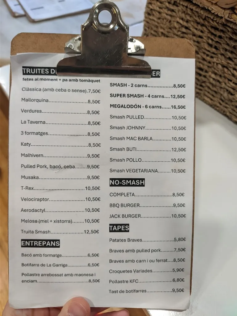 Menu_Restaurant La Plaça_Garriga La_immagine_1