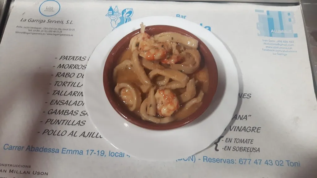 Menu_Bar L'Escala 2_Garriga La_image_2