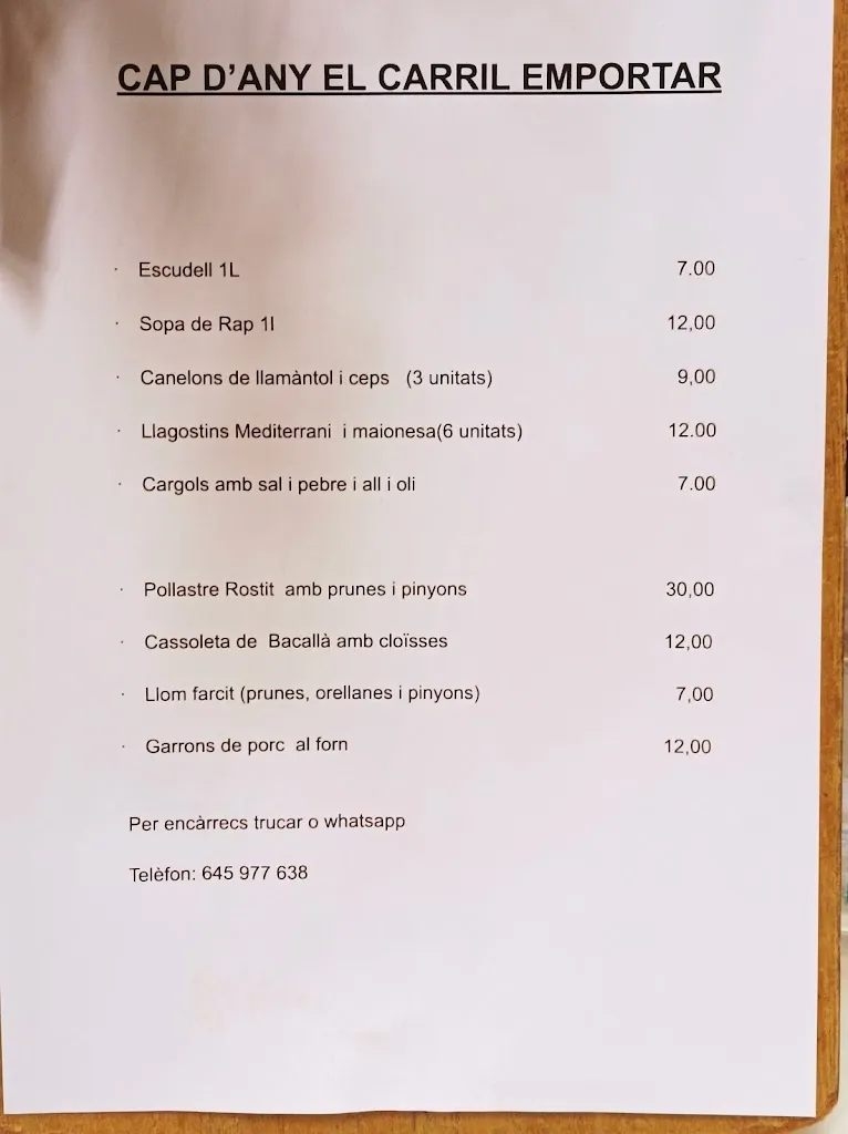 Menu_El Carril 