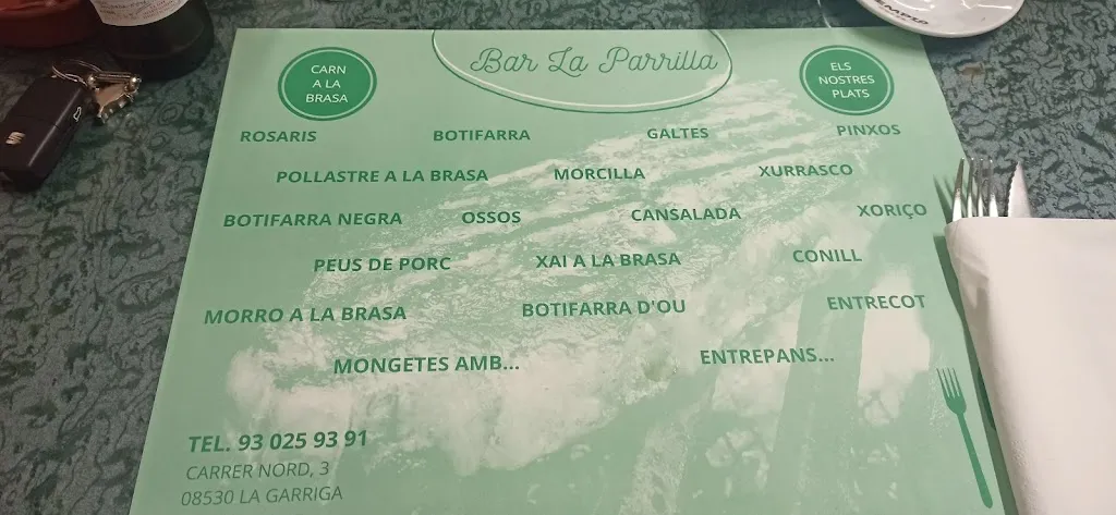 Menu_La Parrilla_Garriga La_image_3