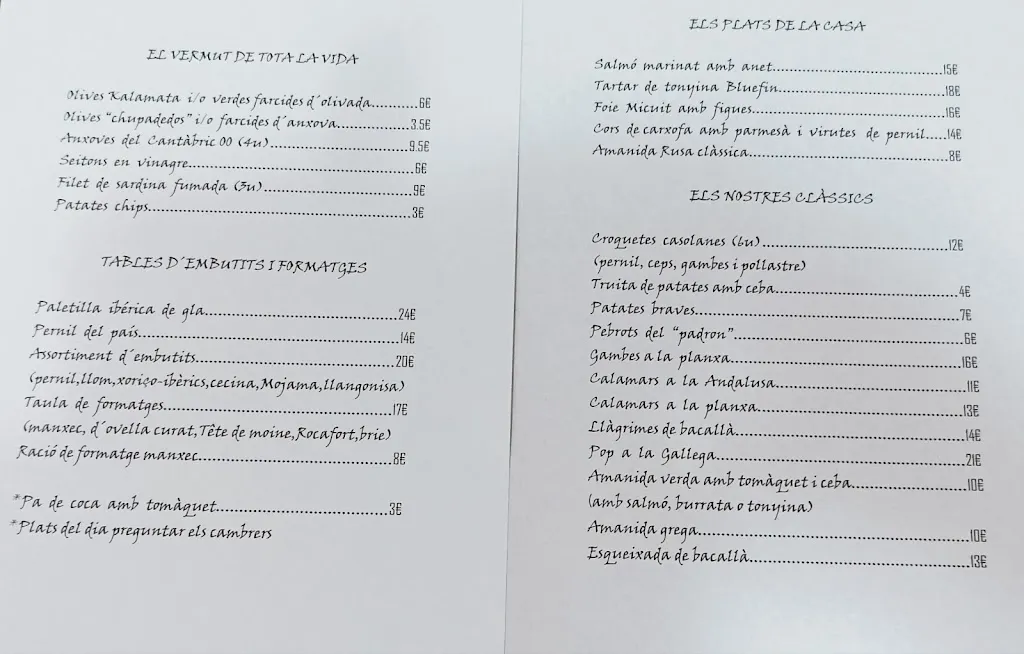 Menu_El secret de La Garriga_Garriga La_image_3