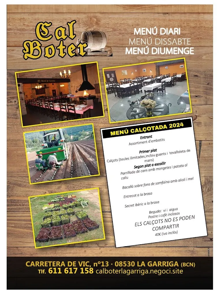 Menu_Cal Boter_Garriga La_image_1