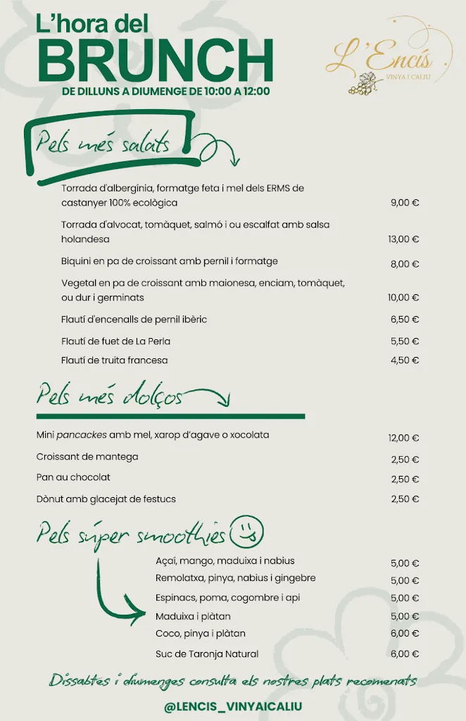 Menu_L' Encís - Vinya i caliu_Garriga La_image_4
