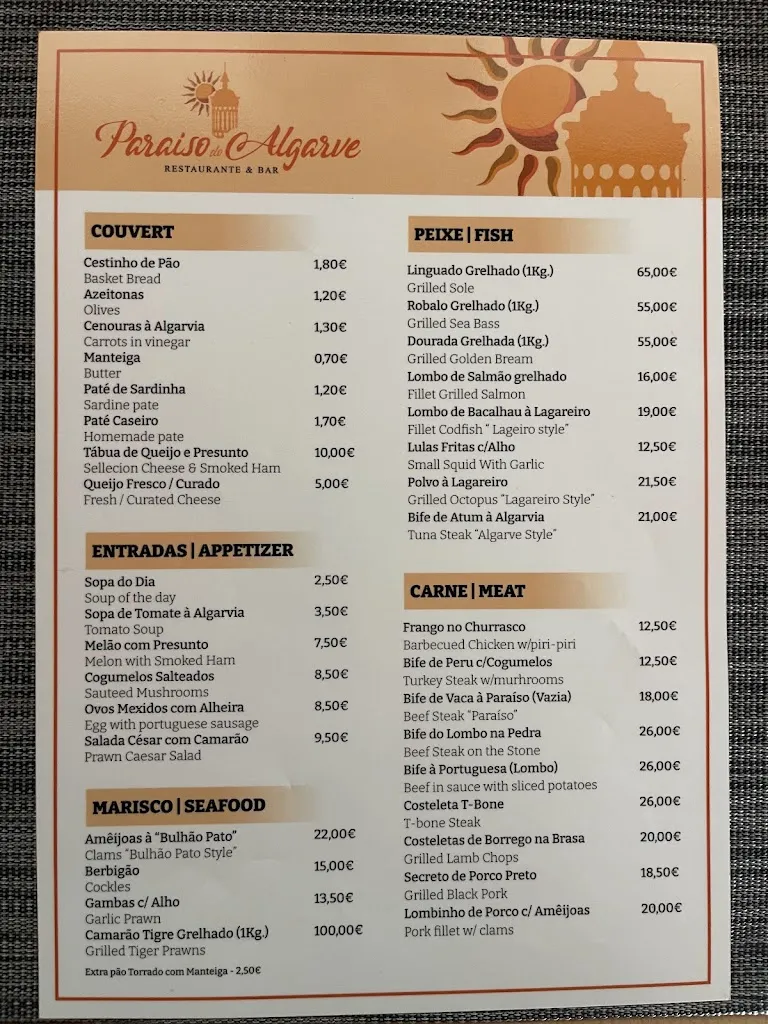 Menu_Restaurante Paraíso do Algarve_Paderne_image_2