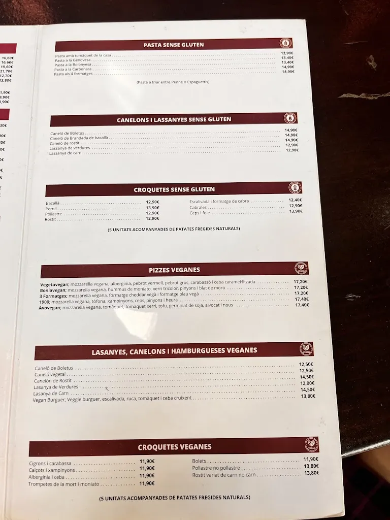 Menu_Pizzeria 1900 La Garriga_Garriga La_image_4