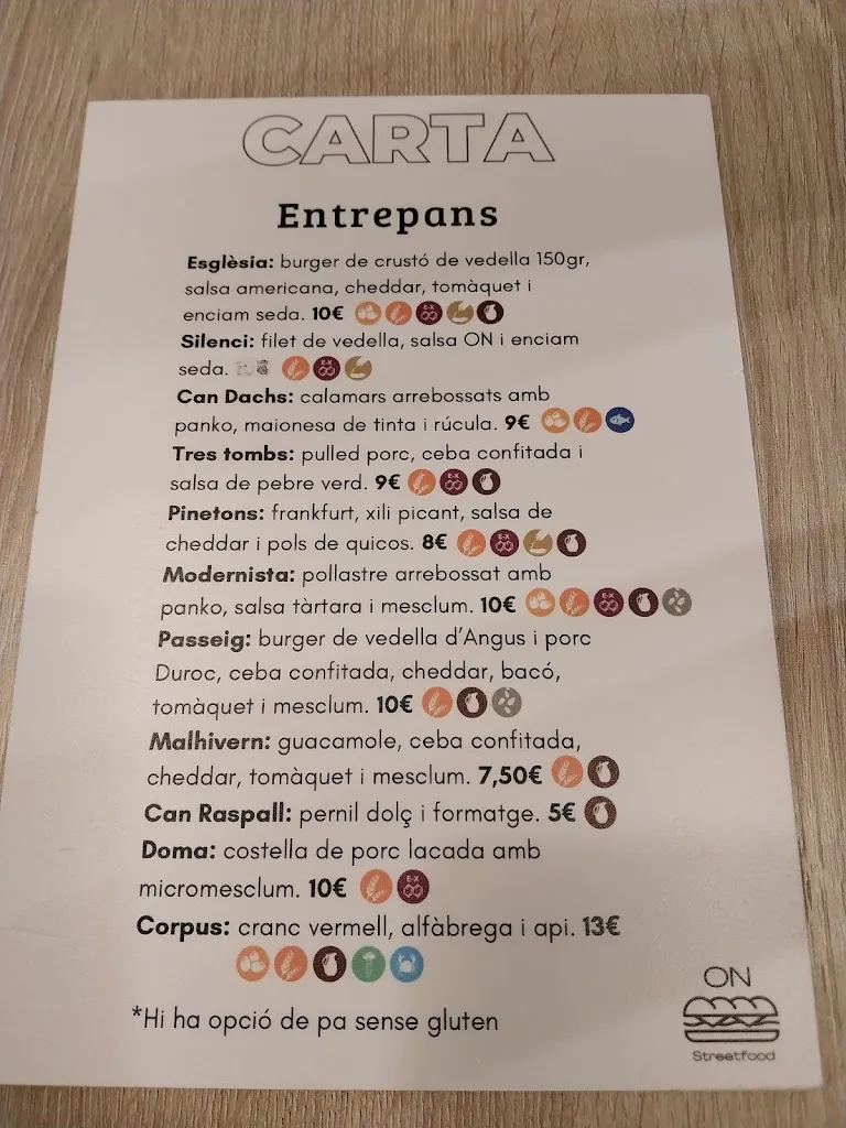 Menu_ON StreetFood_Garriga La_image_1