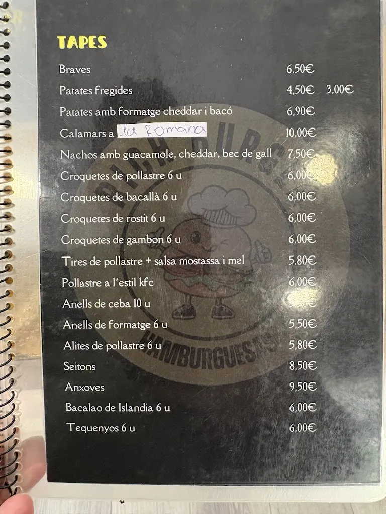 Menu_RiCh Burger_Garriga La_image_3
