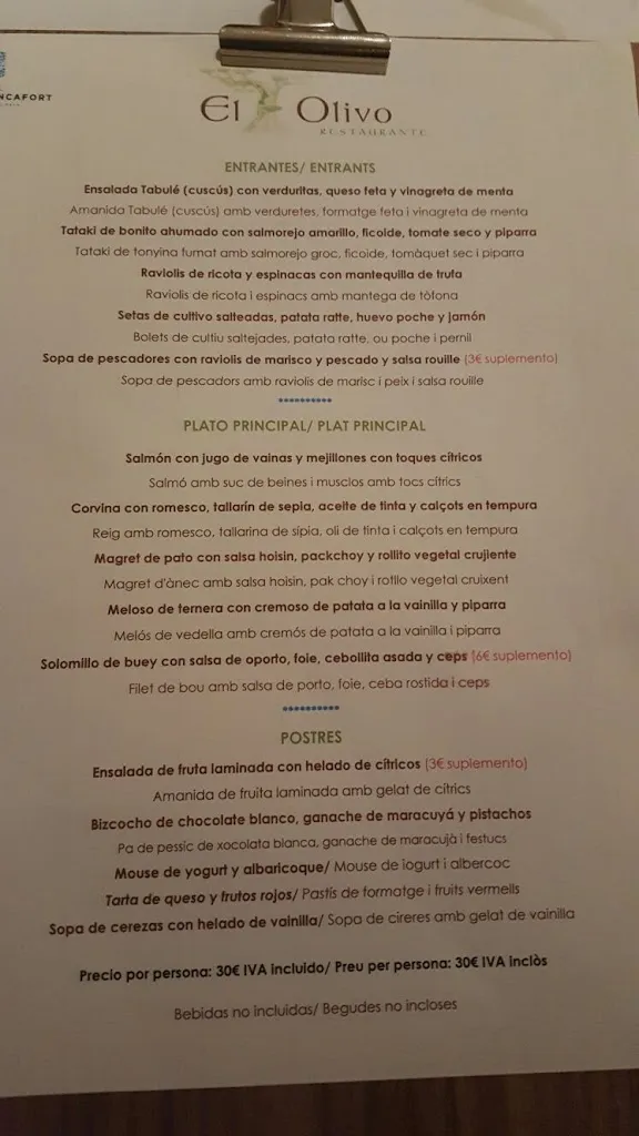 Menu_Restaurante El Olivo_Garriga La_image_3