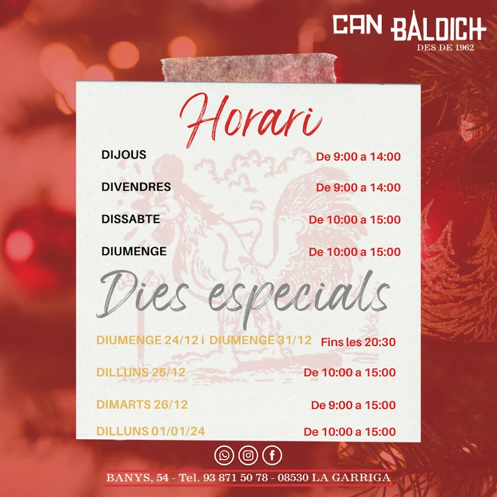 Menu_Can Baldich | Pollastres a l'Ast & Canelons_Garriga La_immagine_3