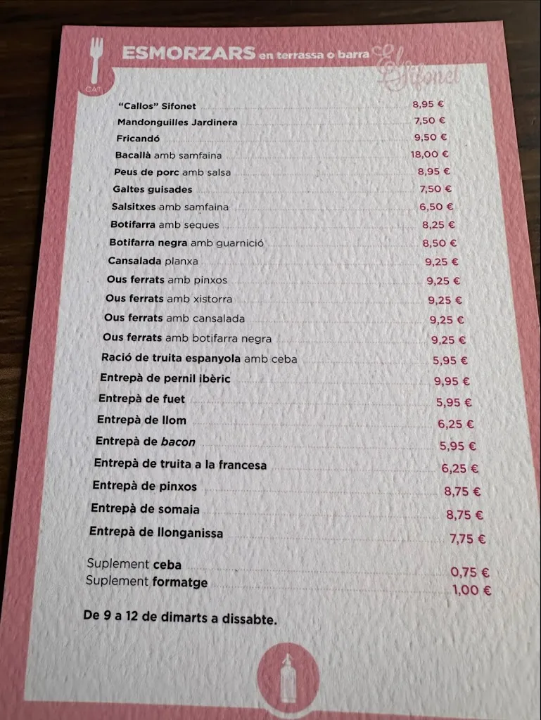 Menu_El Sifonet_Garriga La_image_2
