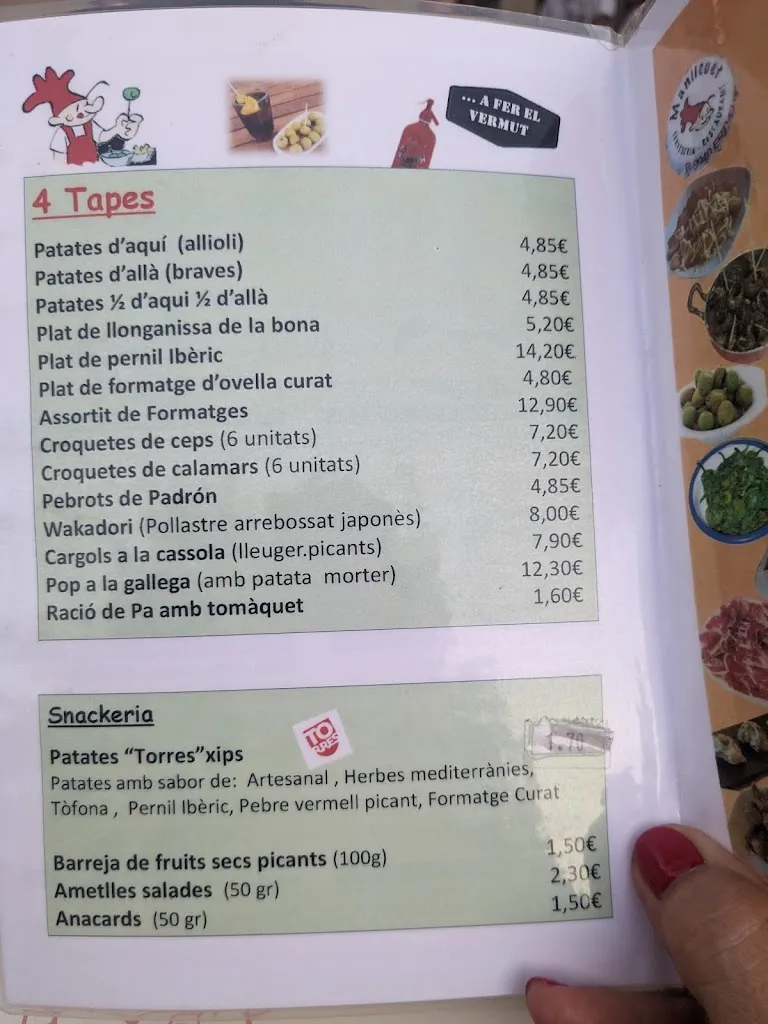 Menu_MANLLEUET Cerveseria Restaurant_Manlleu_image_3