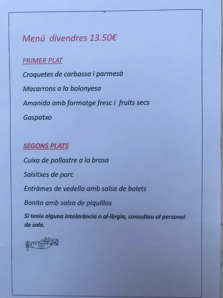 Menu_La Pianola_Manlleu_image_3