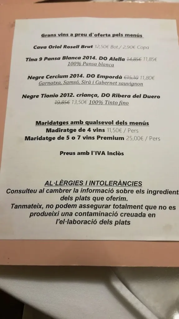 Menu_Restaurant Torres Petit_Manlleu_immagine_2