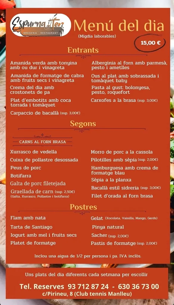 Menu_Restaurant Espurna del Ter_Manlleu_image_1