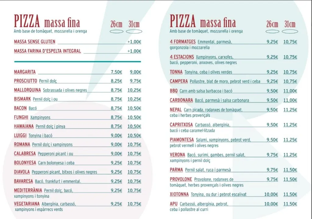 Menu_Il Piccolo Biondo_Manlleu_image_2