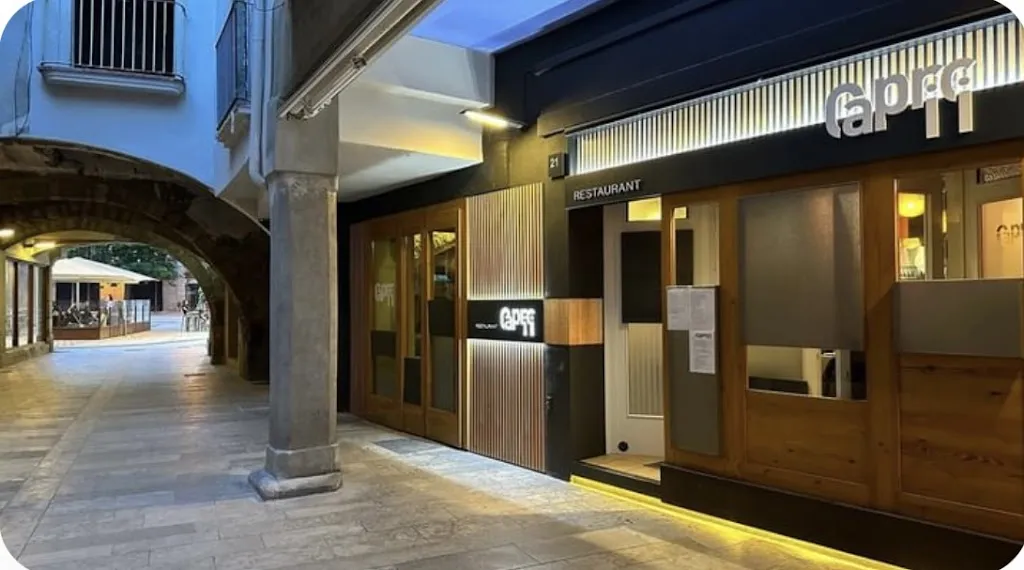 Caprici restaurant in Igualada