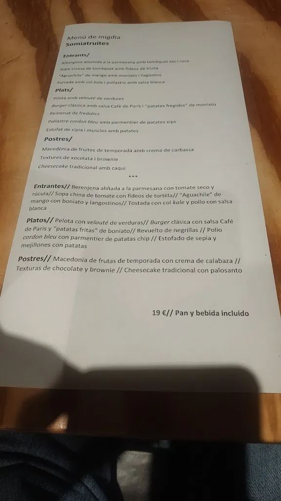 Menu_Hotel Somiatruites_Igualada_image_4