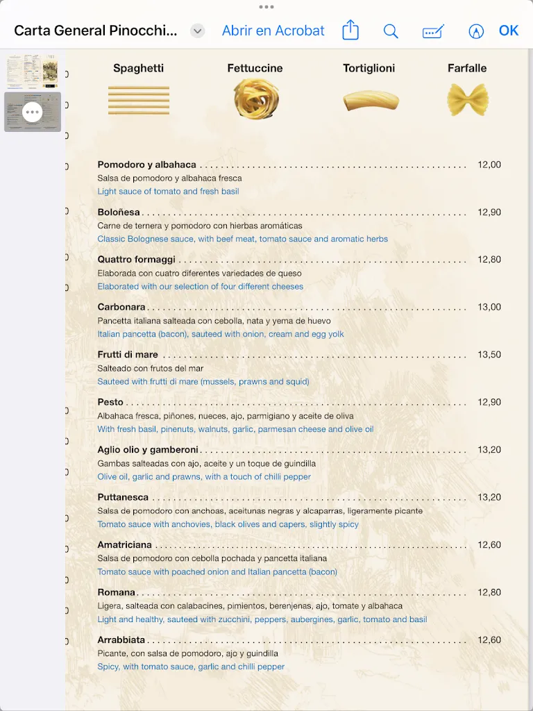 Menu_Pinocchio Sánchez Bustillo_Pino O_image_1