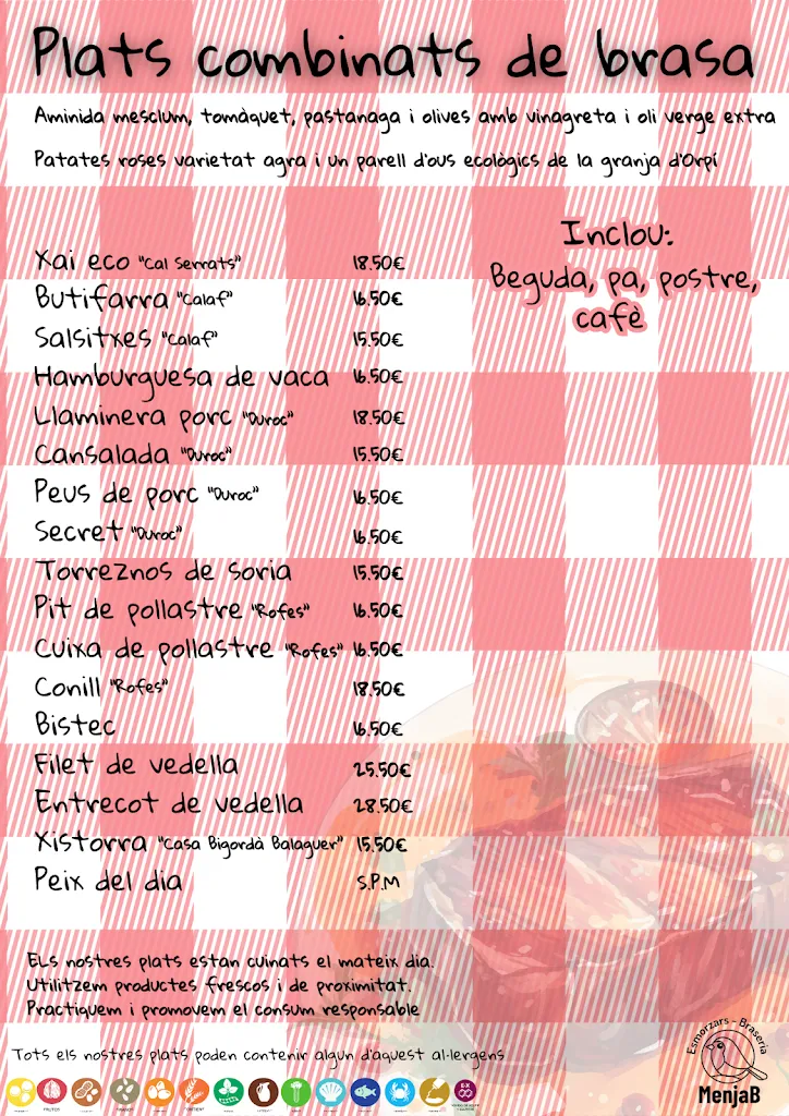 Menu_MenjaB Igualada Restaurant Cafeteria_Igualada_image_4