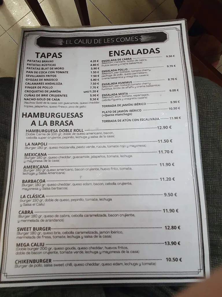 Menu_El Caliu de les Comes_Igualada_image_2