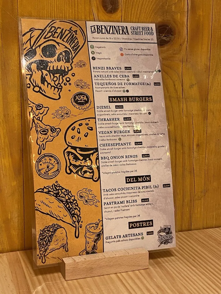 Menu_La Benzinera Craft Beer & Street Food_Igualada_image_4