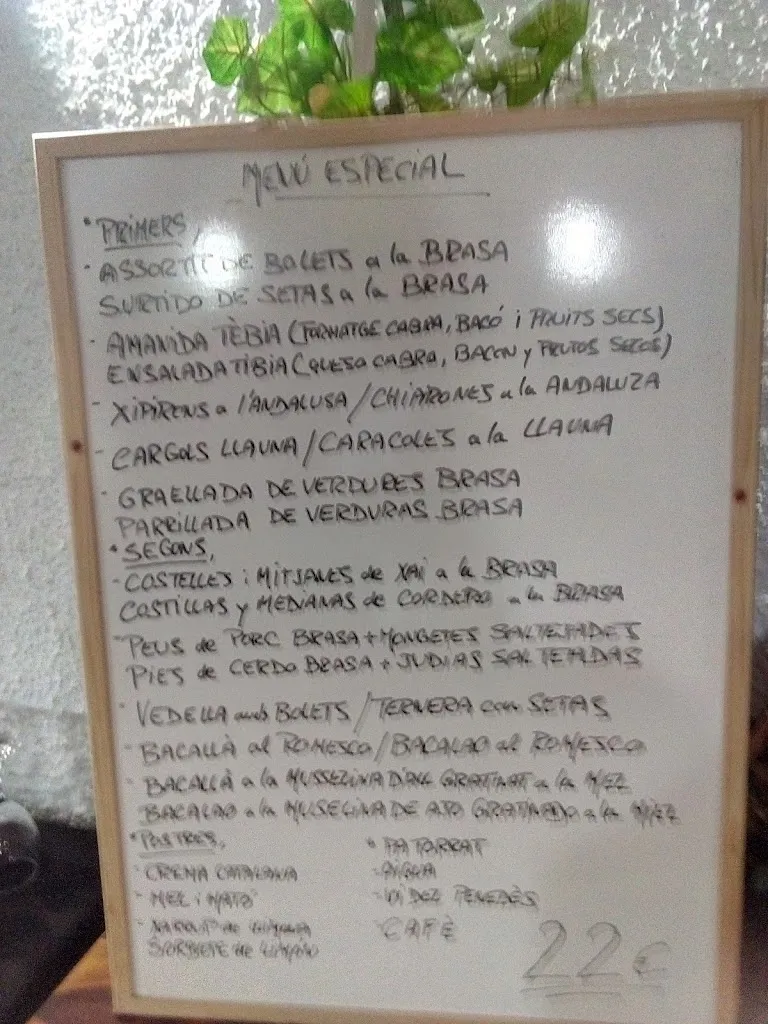 Menu_Restaurant Cal Jaume_Igualada_image_2