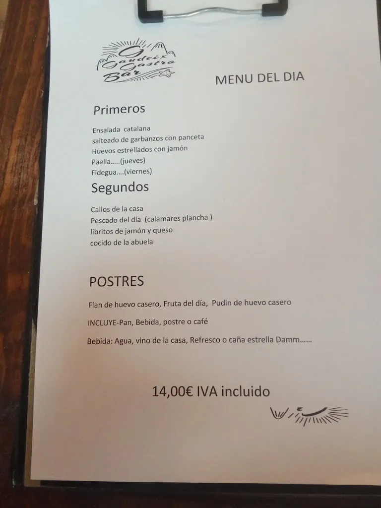 Menu_Gaudeix cafe i mes Gastro bar Restaurante_Igualada_image_1