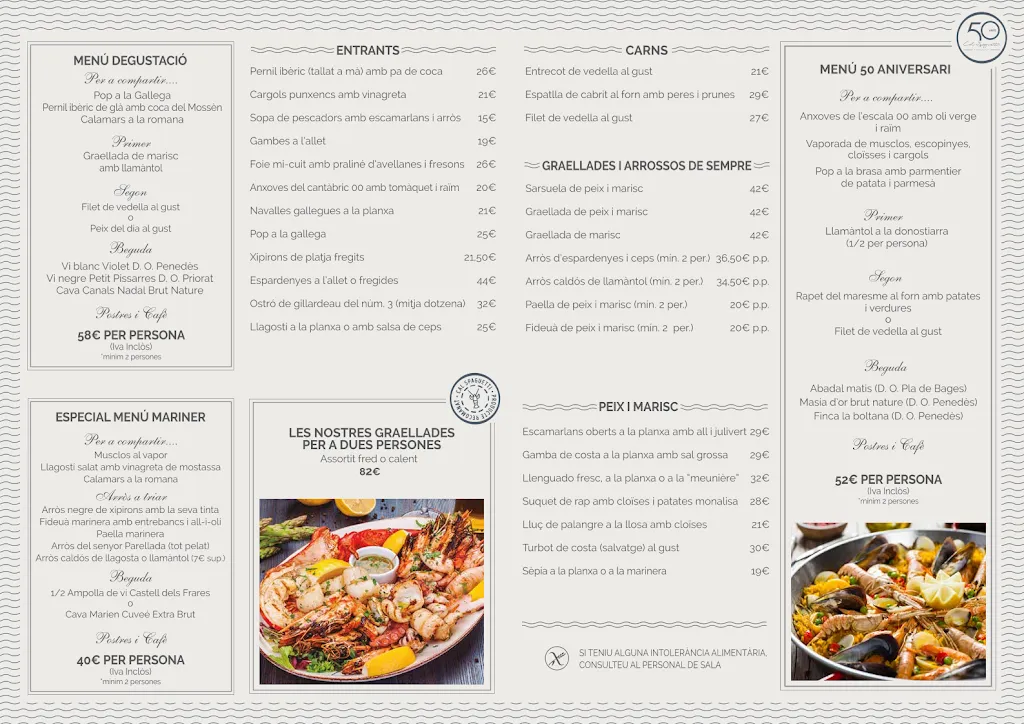 Menu_Restaurant Cal Spaguetti_Manresa_image_1