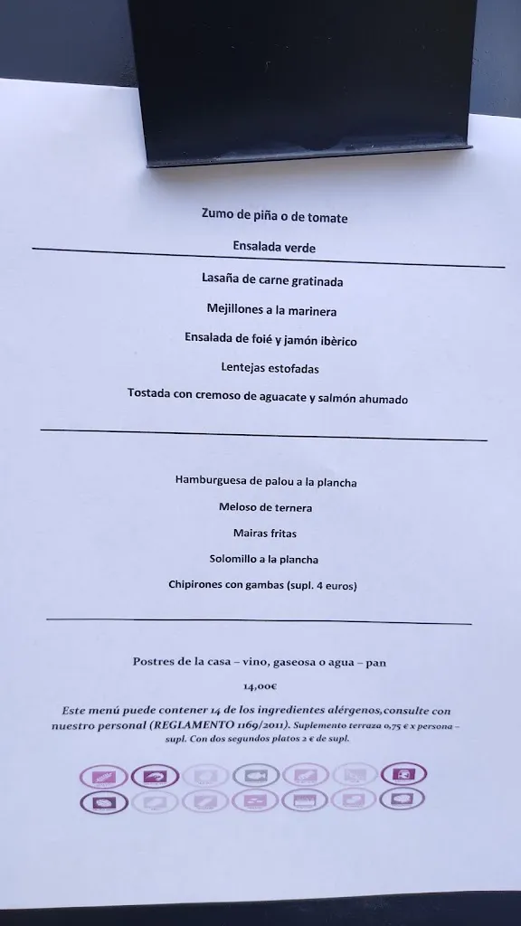 Menu_Restaurant cal gravat_Manresa_image_1