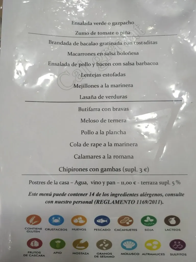 Menu_Restaurant cal gravat_Manresa_image_2