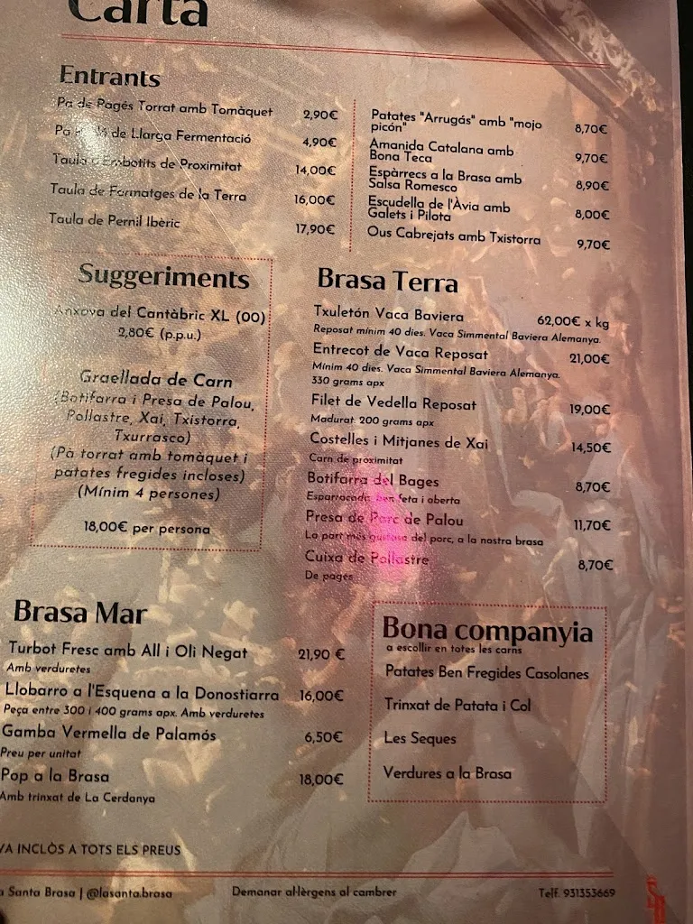 Menu_Restaurant La Santa Brasa Manresa_Manresa_image_1